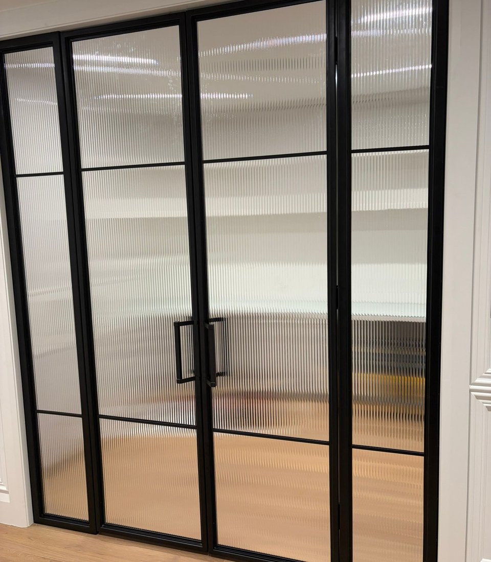 Metal fabricated door